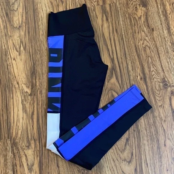 VS PINK Bonded Leggings - Black - Picture 2 of 9